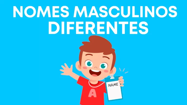 nomes masculinos diferentes